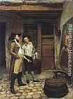 Painter's Paintings - The Sign Painter by Jean-Louis Ernest Meissonier